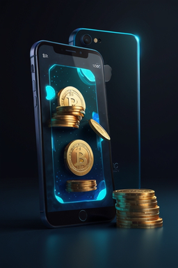 Smartphone mit Riverspin Casino App